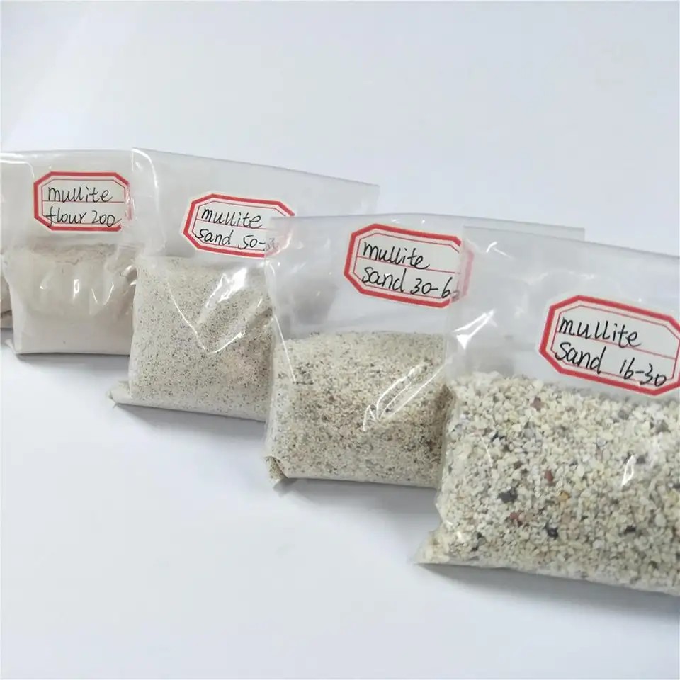 ရင်းနှီးမြုပ်နှံမှု Casting အတွက် Mullite Sand နှင့် Mullite Flour ၊